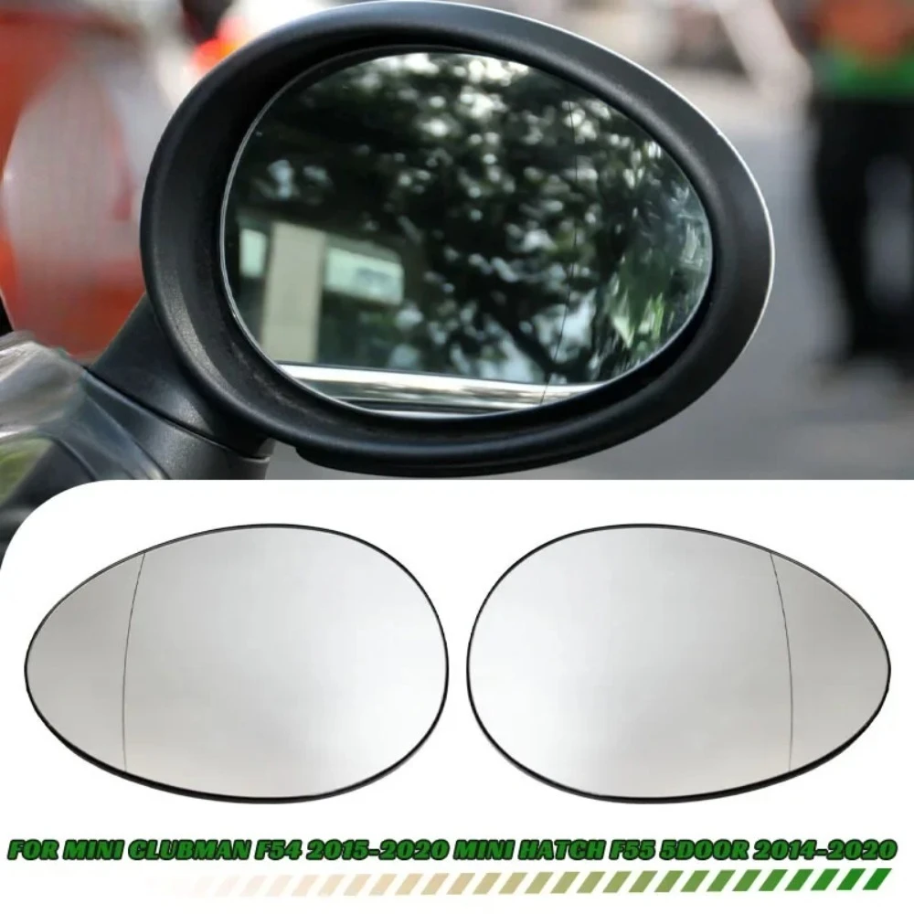 Left Right Car Heated Wing Rear Mirror Glass For BMW Mini R55 R56 R57 R58 R59 R60 R61 2007-2014 51162755625 51162755626