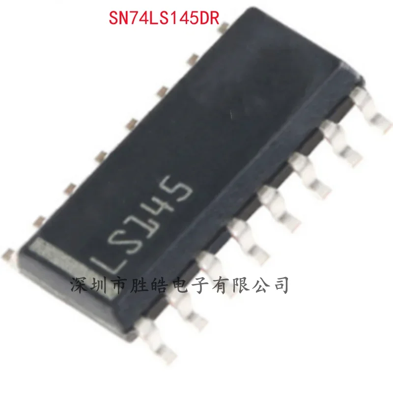 

(5PCS) NEW SN74LS145DR 74LS145 BCD To Decimal Decoder Drive The Chip SOIC-16 SN74LS145DR Integrated Circuit