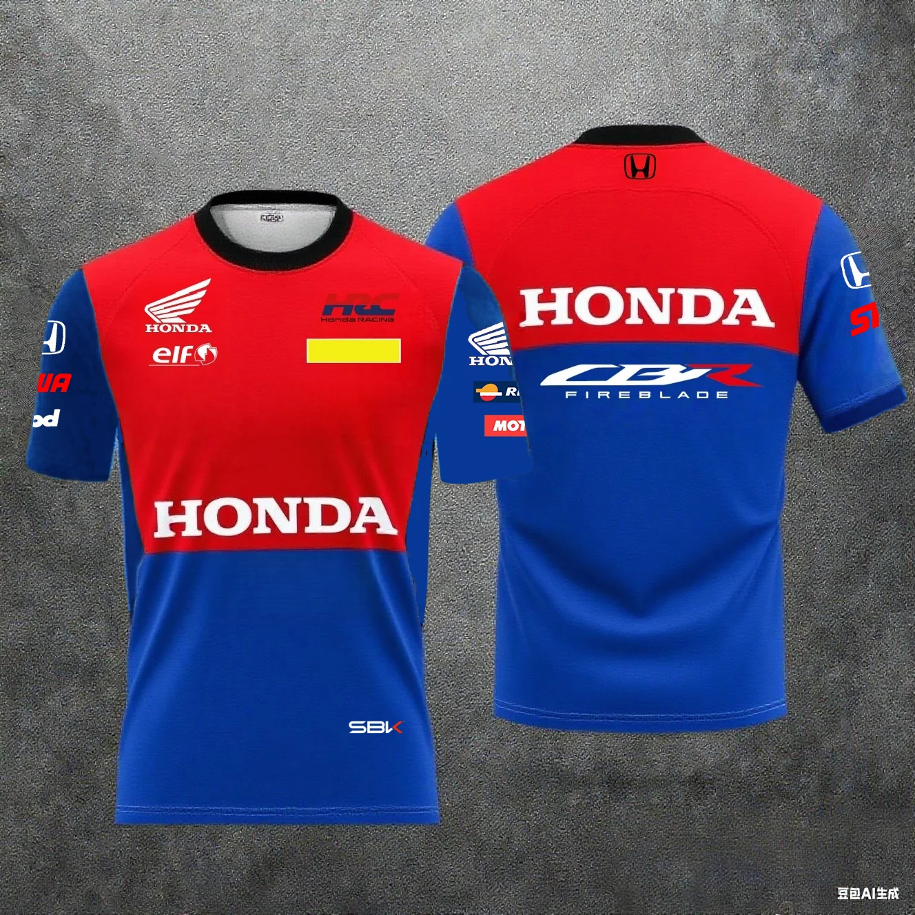 

Новинка 209, Honda Racing HRC WSBK, униформа гоночной команды, мужская уличная одежда для велоспорта, осенняя спортивная дышащая быстросохнущая футболка