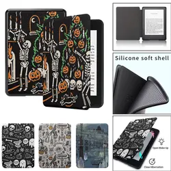 kindle case thrilling patterns Basic 3  TPU leather case paperwhite5th Silicone soft shell  funda 2021 11th  8th generation