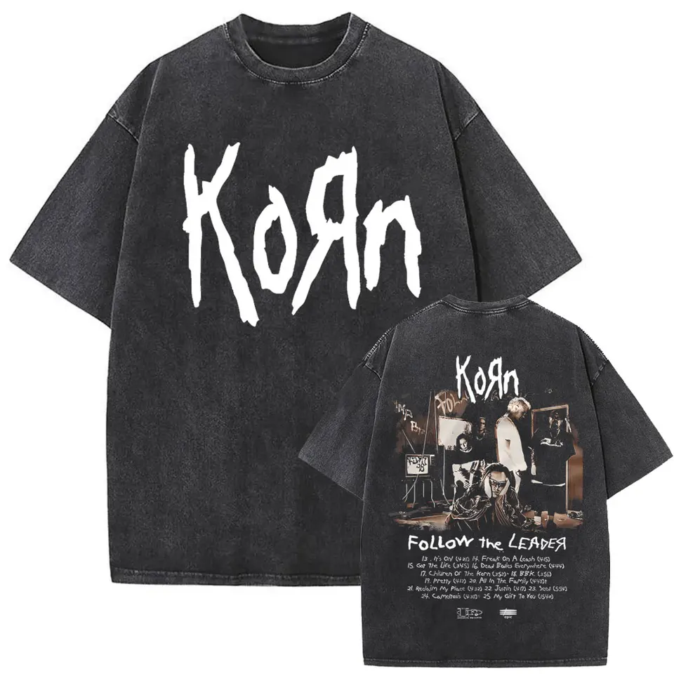 Limited Edition Rock Band Korn Follow The Leader Double Sided