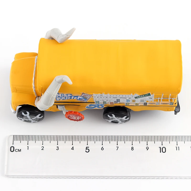 Pixar Cars 3 Grüner Frank Harvester Storm Jackson Cartoon-Modell Spielzeugfahrzeug Geburtstagsgeschenk Kinder-Weihnachtsgeschenke Spielzeug – Detail 4