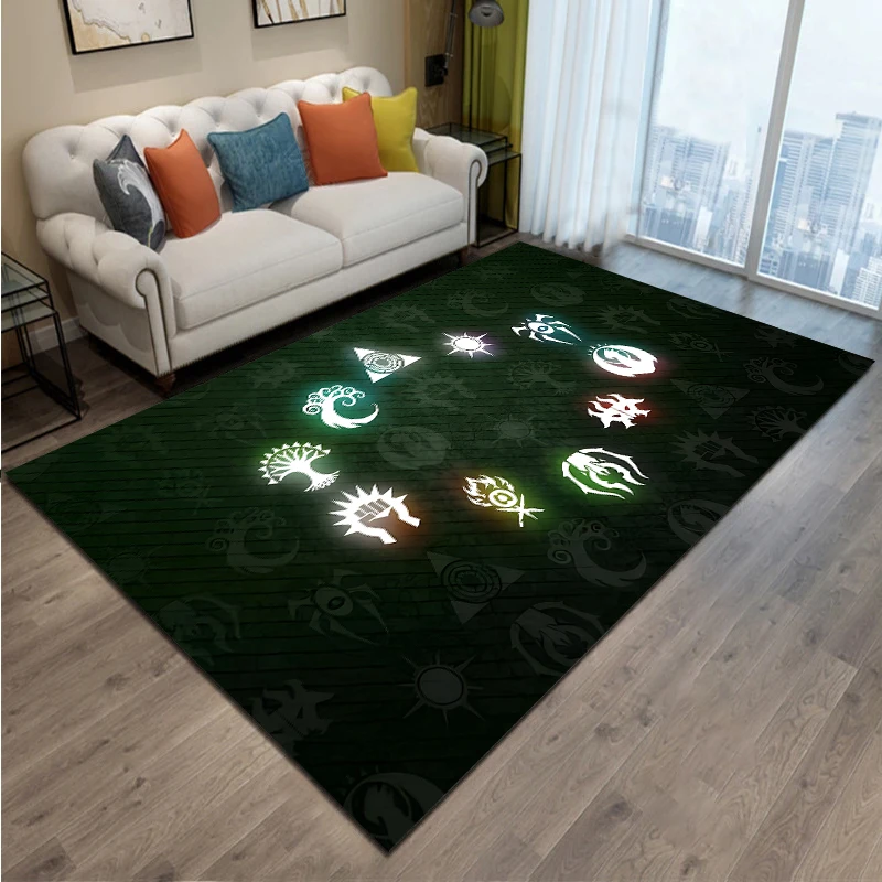 15 Size Gamer M-Magic The Gathering Pattern tappeto tappeto per soggiorno tappetino da bagno tappetino creativo tappeto per la decorazione della