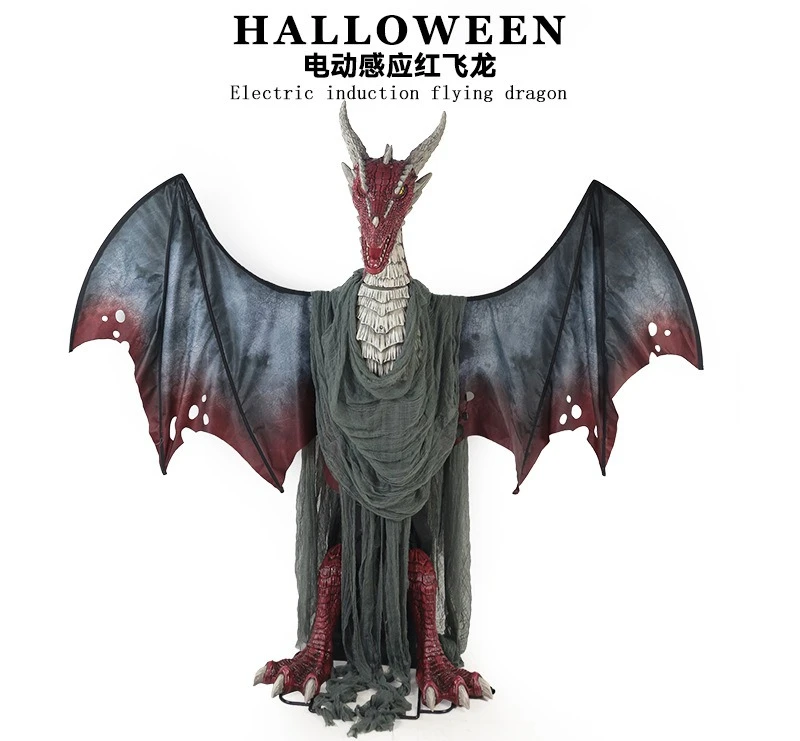 Halloween Large Mechanical Electric Induction Decoration Amusement Park Outdoor Ornaments