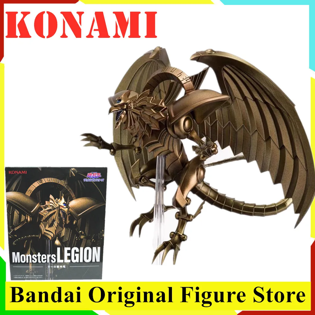 Original KONAMI Monsters LEGION Yu-Gi-Oh! The Winged Dragon of Ra Anime Figure Toys PVC Model Collection Doll Gift