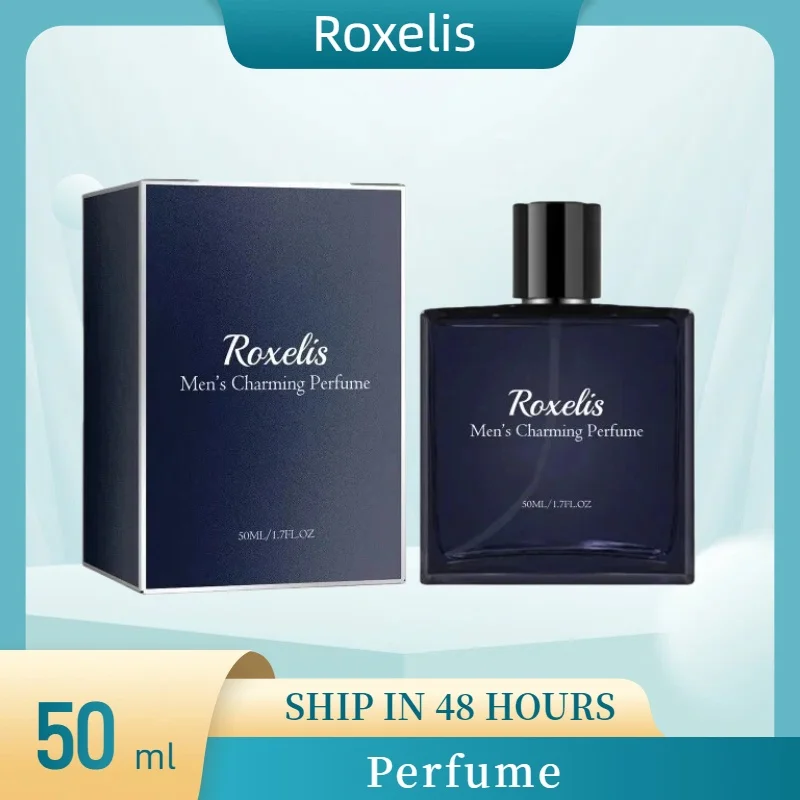 

50 мл очаровательные мужские духи, натуральный свежий аромат, стойкий парфюм для пары, свидания, атмосферы, классический одеколонный спрей для тела