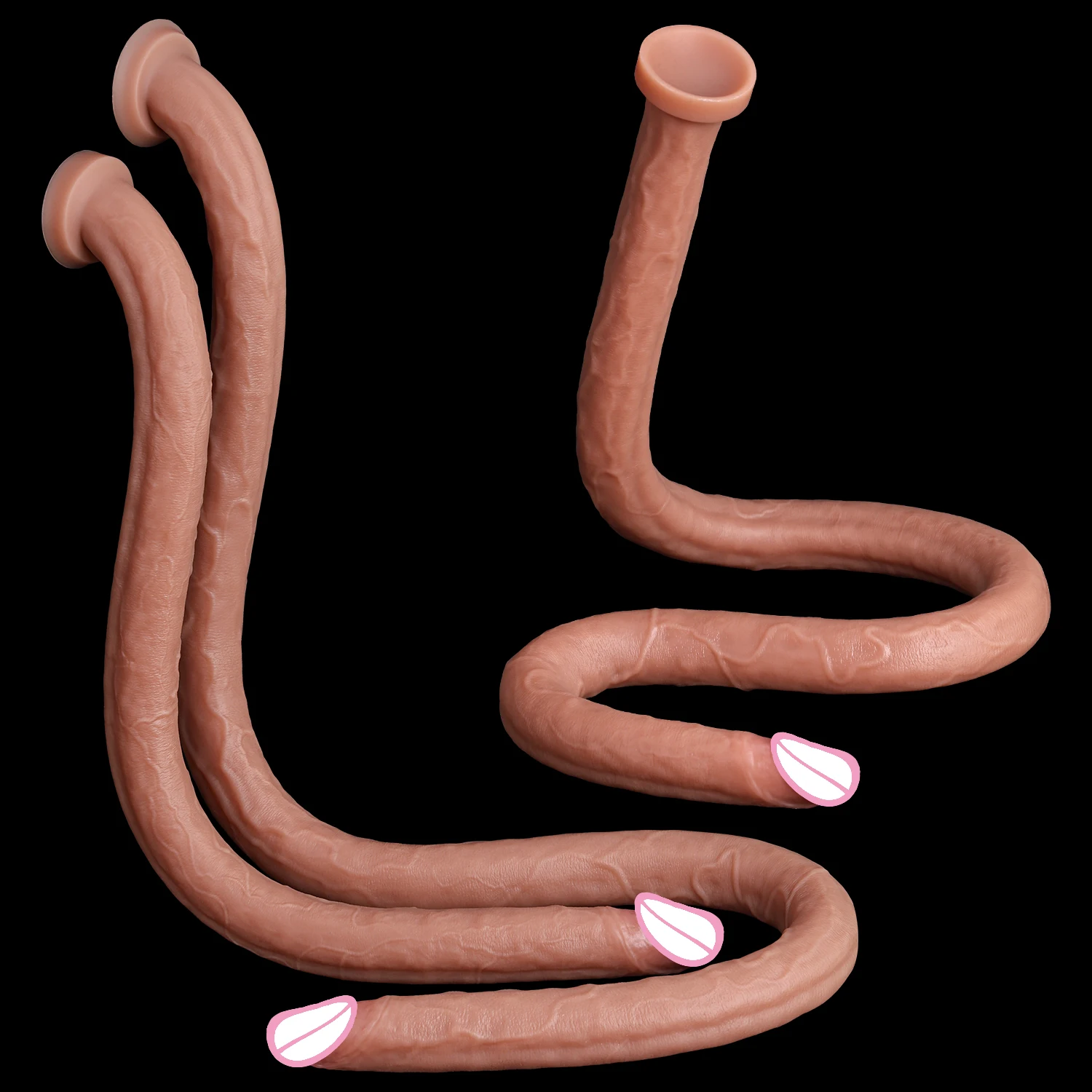 Extra Long Realistic Dildos G Spot Stimulation Deep Touch Penis Vagina Anal Dildo Dick Adult Sex Toys for Women Men Butt Plug