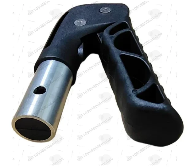 Sports Wheelchair Accessories Folding Plastic Handle with Button Structure Durable Wheelchair Parts 21MM 22MM