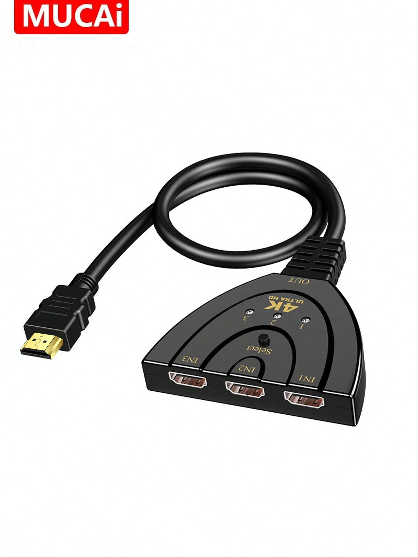 HDMI-compatible Switch KVM Splitter 3D 3 Input 1 Output Mini 3 Port VIdeo Switcher Hub 1080P For DVD HDTV Xbox PS3 PS4