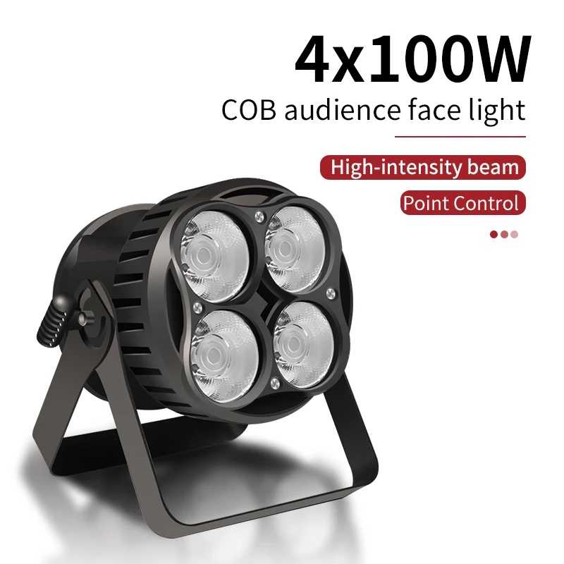 

4x100 Вт RGBW Водонепроницаемый IP65 COB LED PAR сценический светильник для свадебной вечеринки или уличный водонепроницаемый профессиональный светильник