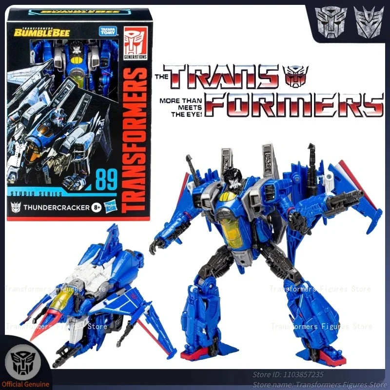 

In Stock Transformer Studio SS-89 Thundercracker G1 Cartoon Movie Figure Model Anime Action Deformation Robot Toys Popular Gifts