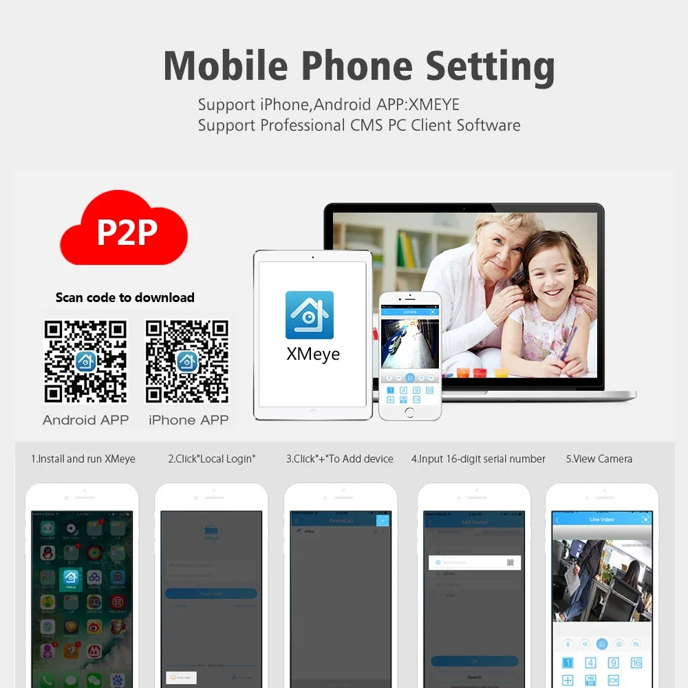 2.0メガピクセル 32CH HD 屋外 H.265 P2P クラウド アナログ DVR CCTV セキュリティカメラシステム