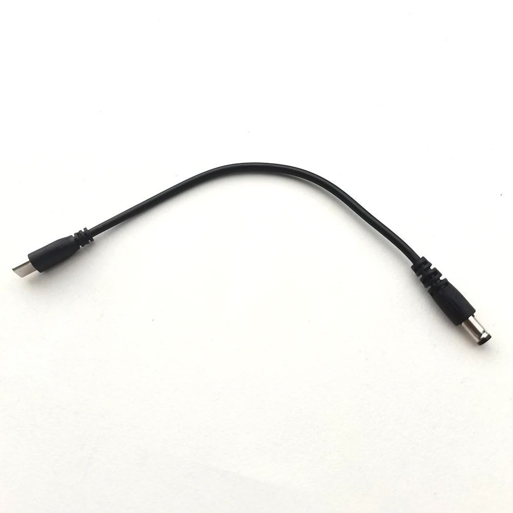 1 Stück Typ-C zu DC 5,5x2,1mm Stromkabel USB-C Stecker/Buchse zu DC-Buchse Adapter für Router CCTV LED-Streifen Laptop DC5,5*2,1 zu Typ-C – Detail 7