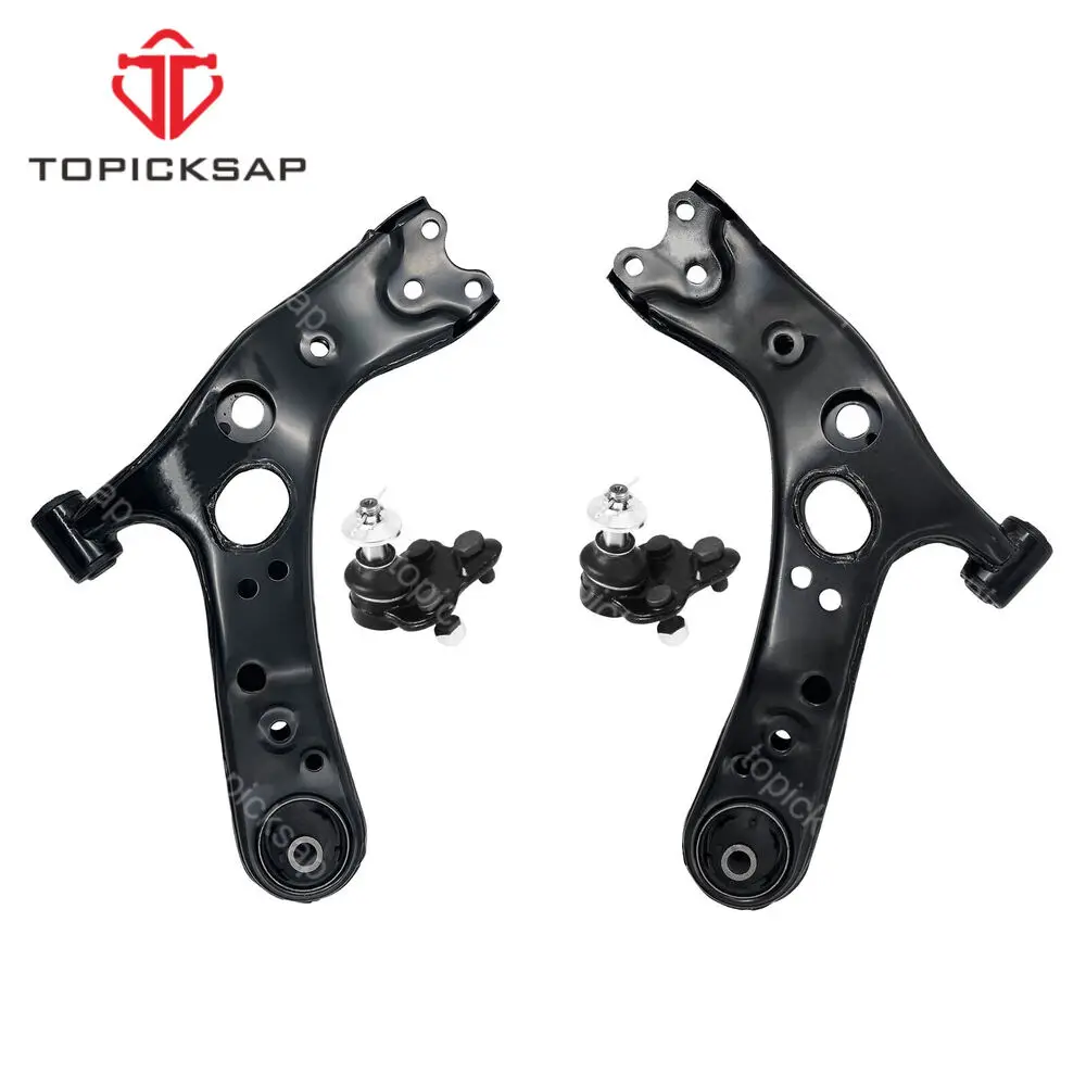 

TOPICKSAP 4pcs Front Lower Control Arm Ball Joints Suspension Kits for Toyota Prius Plug In Lexus CT200h 2010 2011 2012 - 2017