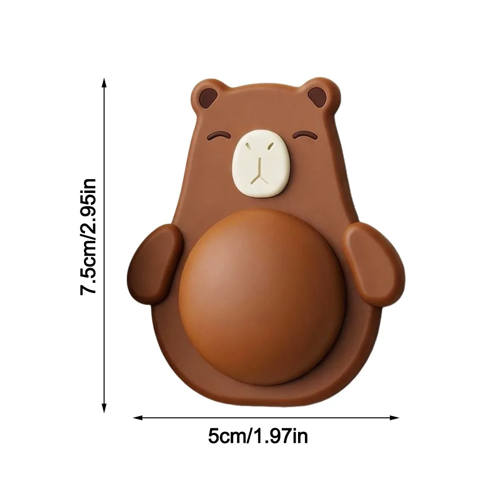 Self-Adhesive Door Handle Bumpers Mute Design Silicone Anti-Collision Pad Anti-Shock Silent Door Stoppers For Refrigerator
