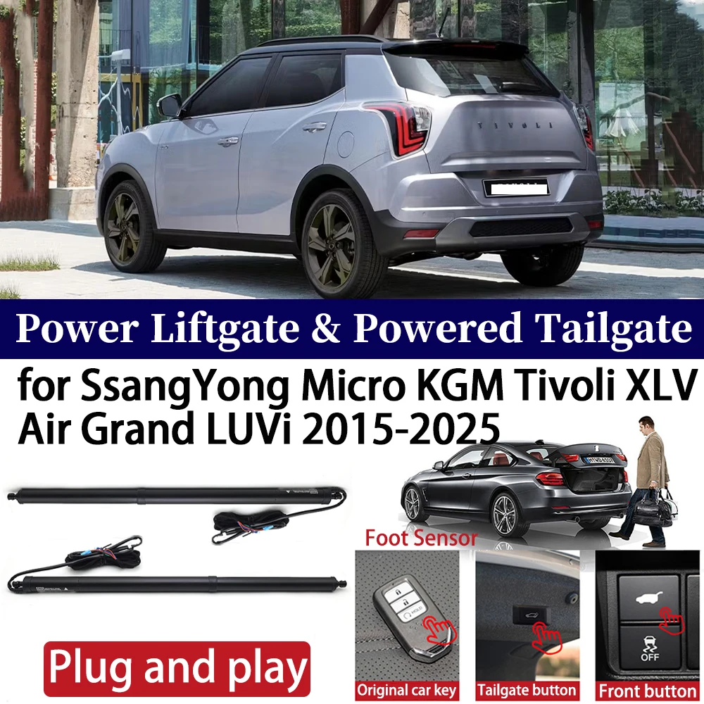 for SsangYong Micro KGM Tivoli XLV Air Grand LUVi 2015-2025 Car OEM Power Liftgate Automatic One-Click Powered Tailgate Strut