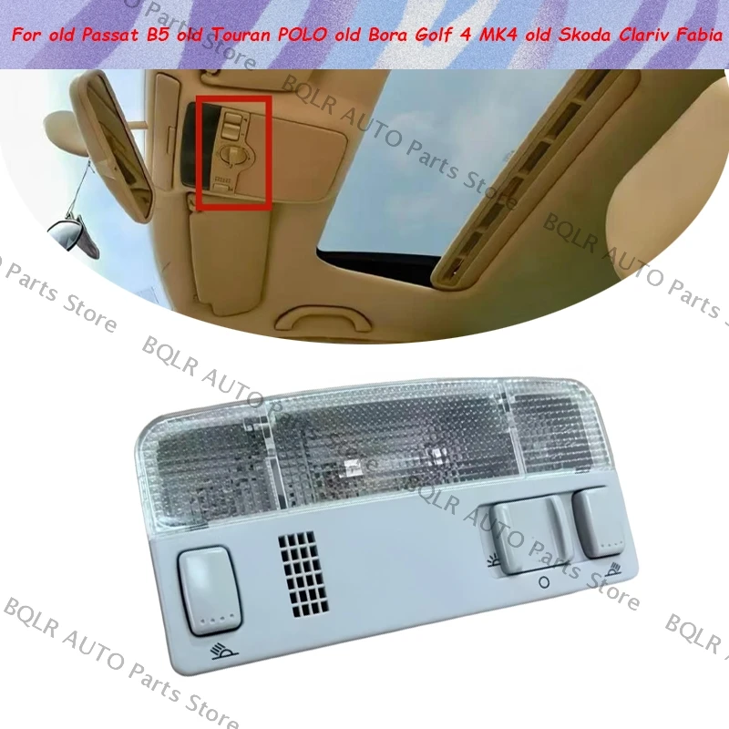 

Для старого Passat B5 old Touran POLO old Bora Golf 4 MK4 old Skoda Clariv Fabia Накладной светильник Передняя лампа для чтения