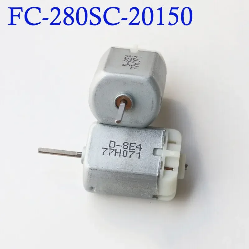 D-8E4 77H071 Micro FC-280SC-20150 DC 12V Motor D-shaft for Door Lock Actuator Rearview Mirror Central locking Motor