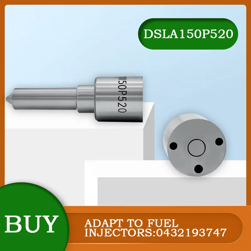 DSLA150P520 Common Rail System Flat Head White Needle Fuel Injector For VW 2.0 TDI 0432193747 Injector YF1233