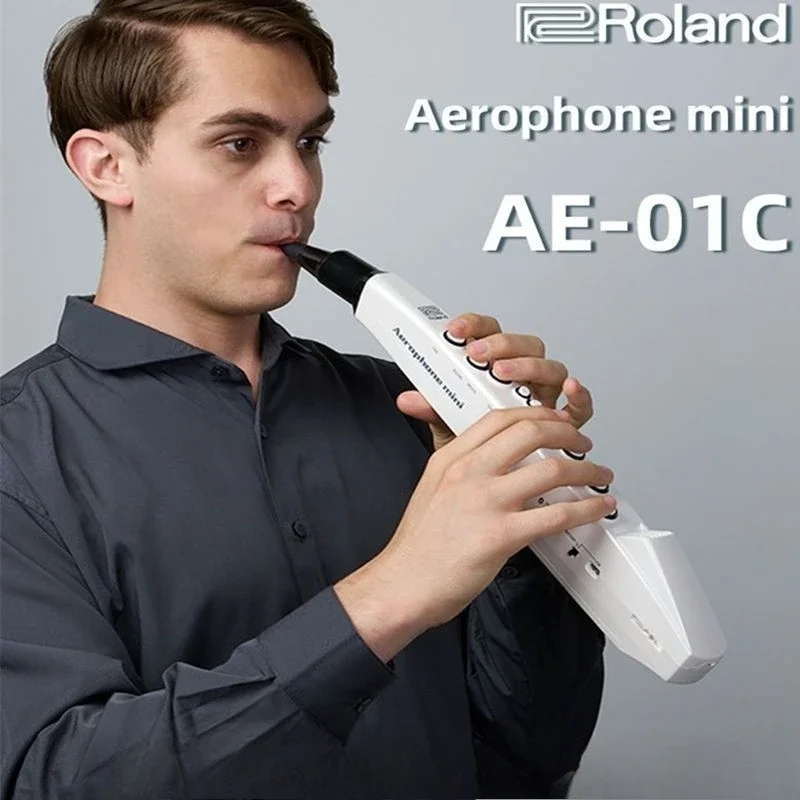 

Roland Aerophone mini AE-01C Digital Wind Instrument AE 01C Compact Digital Wind Instrument Easy to Learn and Play