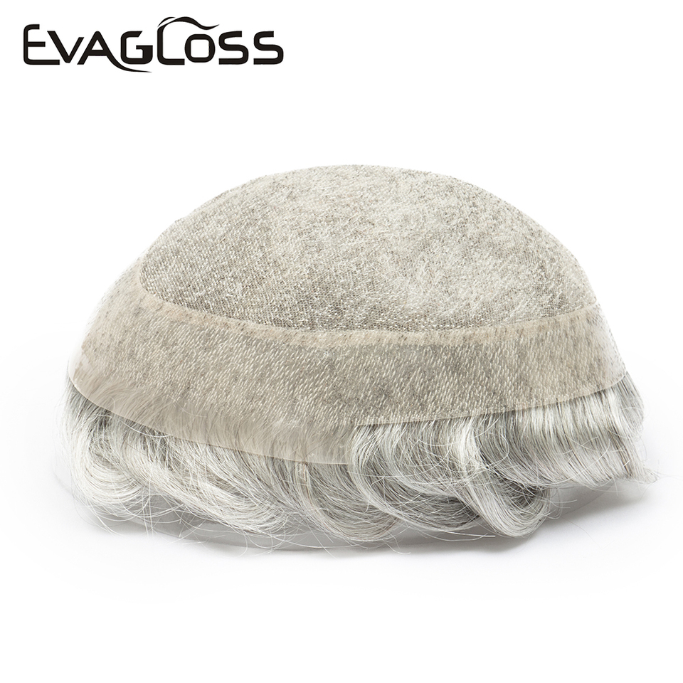 Australia Toupee Men Lace PU Base Wig For Men Male Hair Prosthesis Breathable Man Wig Capillary Prosthesis Replacement System