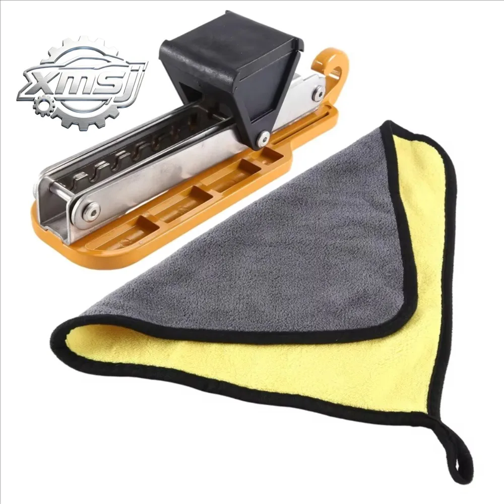 Folding Pedals Auxiliary Multi-Functional Hook Pedals Bracket Pedals Easy Install Universal Yellow