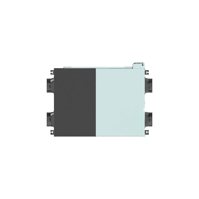 E8 Ceiling‑Mounted Total Heat Recovery Ventilator 350m³/h Square Fresh Air System For House Villa Ventilation Equipment