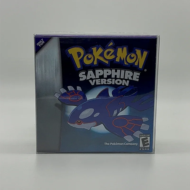 Pokemon Series Emerald FireRed Leafgreen Ruby Sapphire 5 Versions GBA Game In Box for 32 Bit Video Game Cartridge No Manual