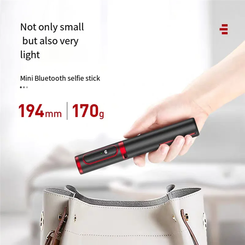 

L72A-Selfie Stick Штатив Подставка для телефона Держатель Bluetooth со штативом Выдвижной складной монопод Прочный Простота установки Простота в использовании