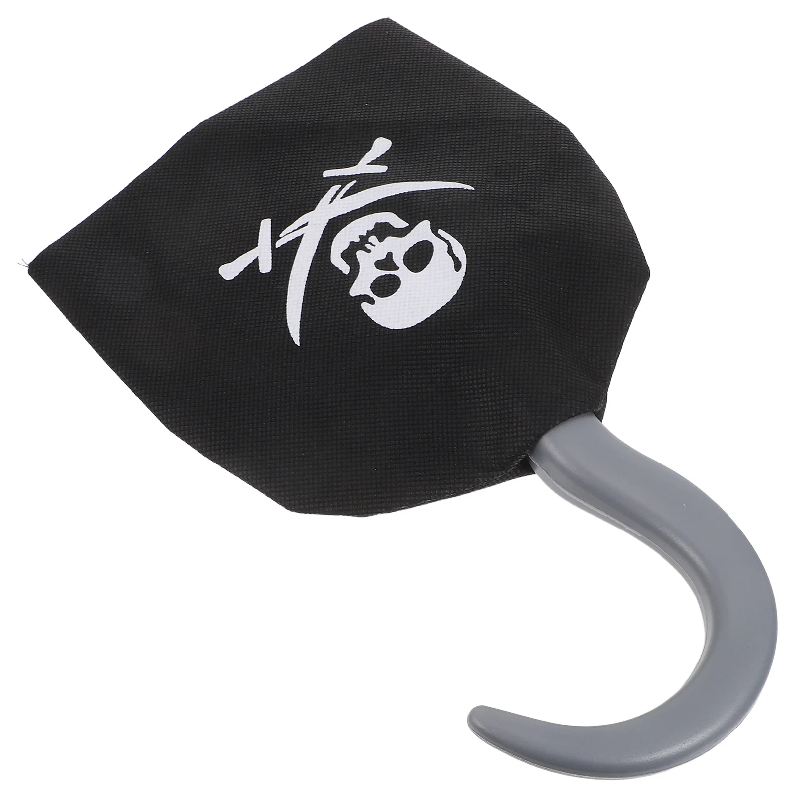 

5Pcs Black Pirate Hook Prop for Costume Accessories Halloween Dress Up Pretend Play Sailing Party Decoration Pirate Hook