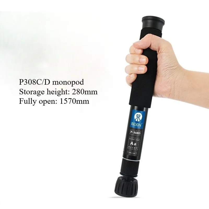 

DSLR-камера из алюминиевого сплава, телескопический монопод, портативная подставка для селфи на открытом воздухе, мобильный монопод для потоковой передачи в реальном времени