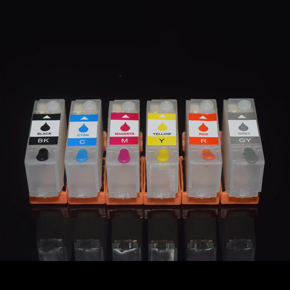 6 color 312xl 314xl 378xl 478xl Refillable Ink Cartridge Without Chip For Epson Expression XP-15000 XP-15010 XP-15080 Printers