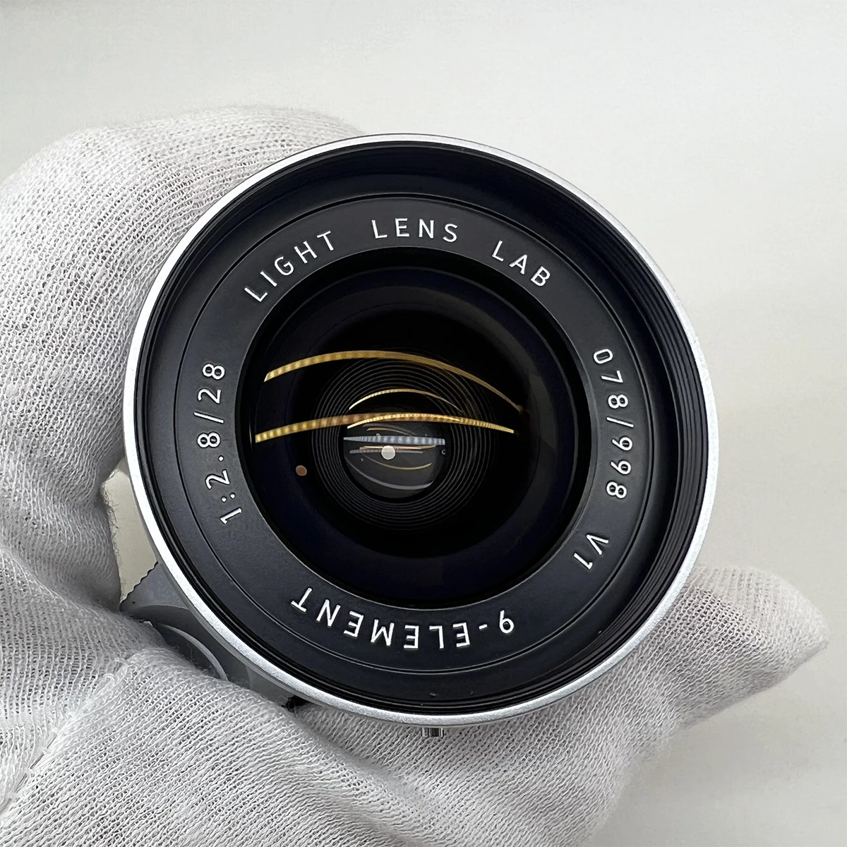 Light Lens Lab 28mm F2.8 Lens Nine Element Elmarit Rangefinder Chrome Sliver For Leica M M10 M11 M3 M6 M240 M240p M2 M6 M8