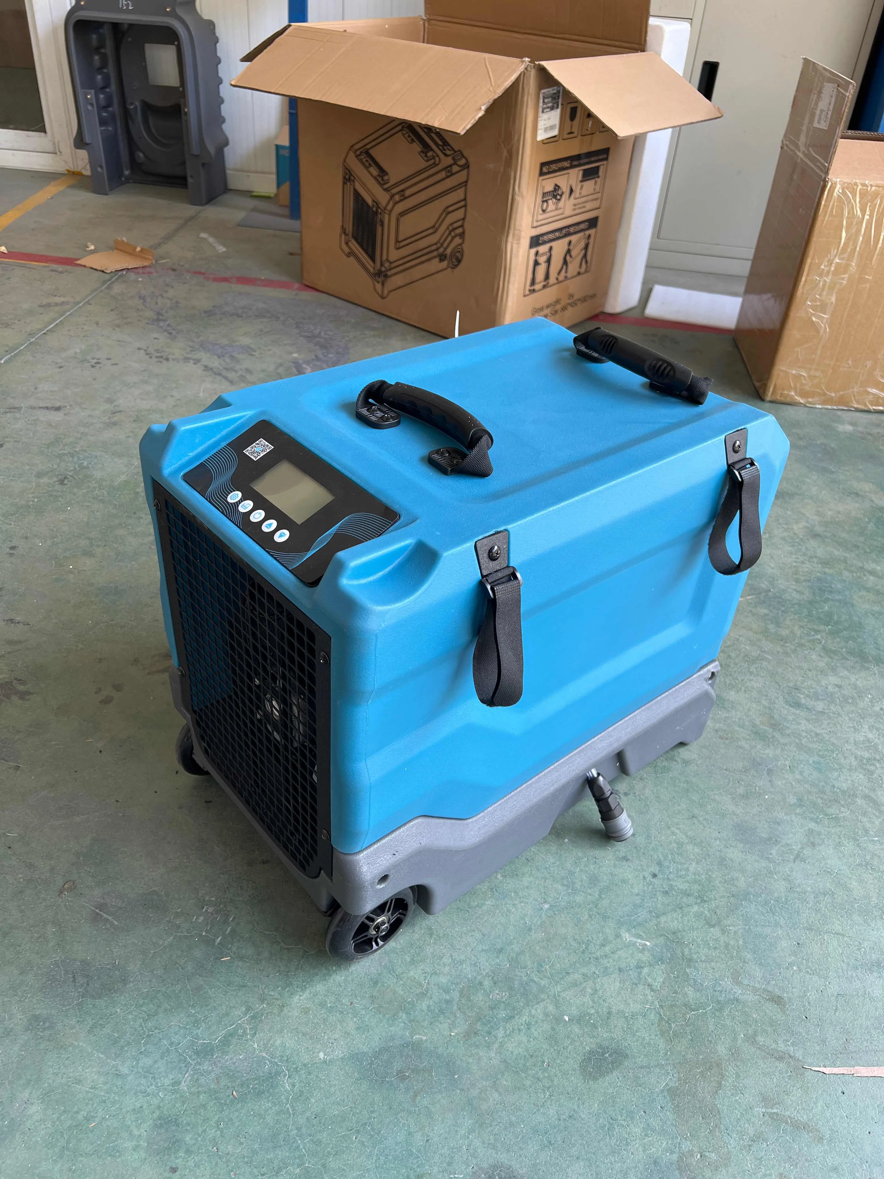 Machine industrielle de déshumidificateur de préair 180Pints/jour pour la restauration des dommages causés par l'eau