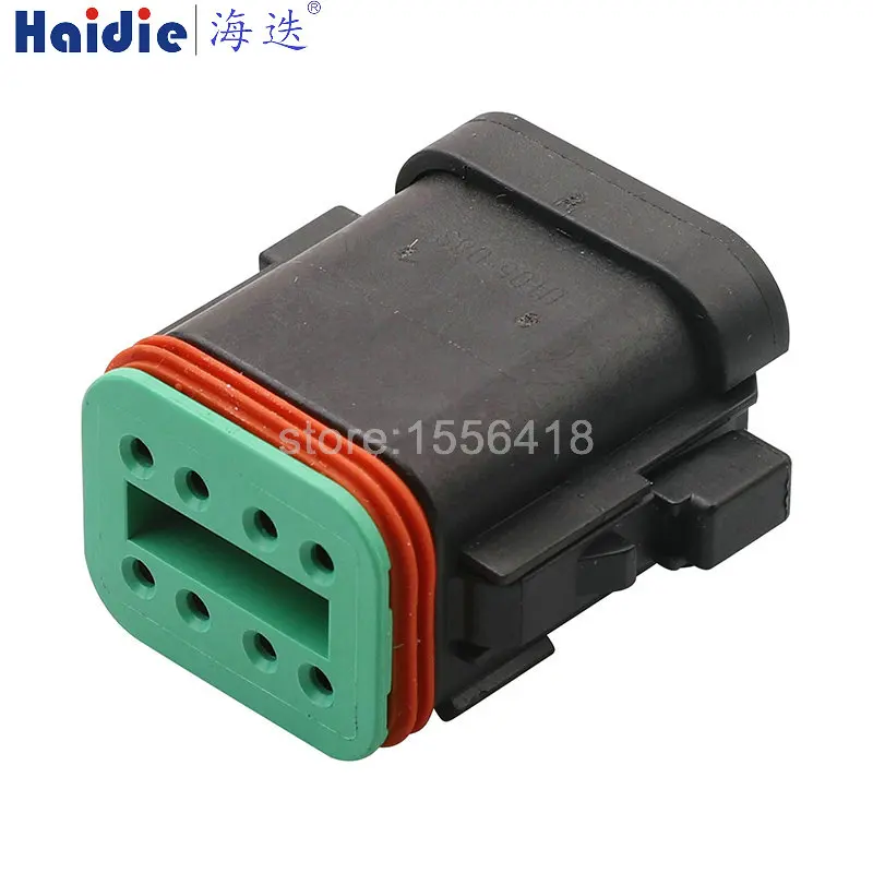 

1-20 sets 8pin cable wire harness connector housing plug connector DT06-08SA-E003