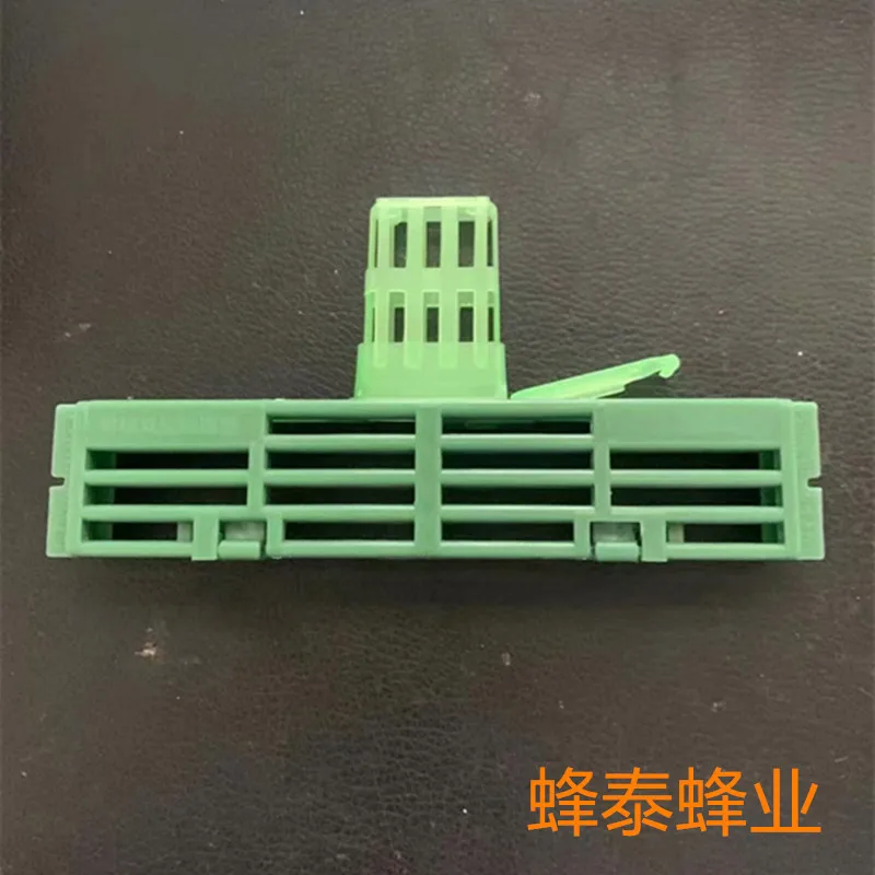 Green Medium Bee Anti-Escape Frame, Honeycomb Door, Anti-Escape Tool, Double Layer Anti-Escape, 10 Pcs