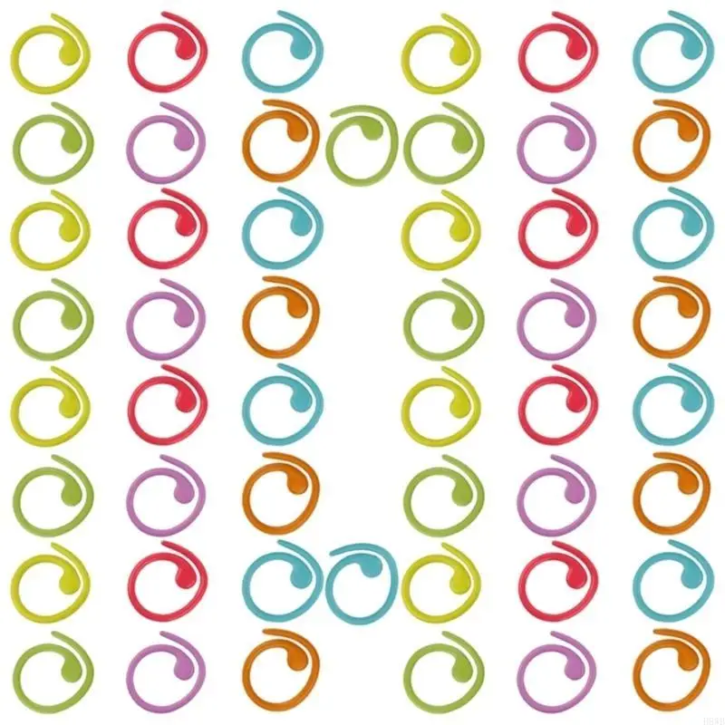 

H8WB 50 шт. металлические маркеры для вышивания фиксирующими маркерами для вязания крючком для вязания