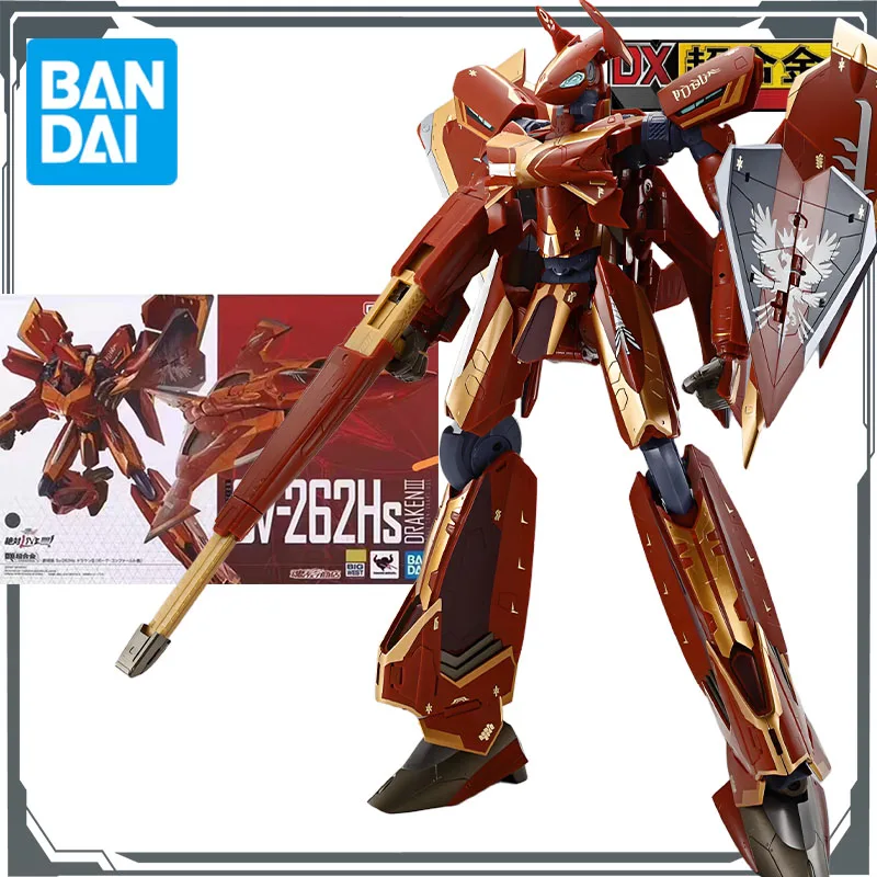 بانداي الأصلي عمل الشكل DX سوبر سبيكة 262Hs (DrakenIII) 260 مللي متر ألعاب شخصيات الحركة للبنين هدية تحصيل نموذج الحلي