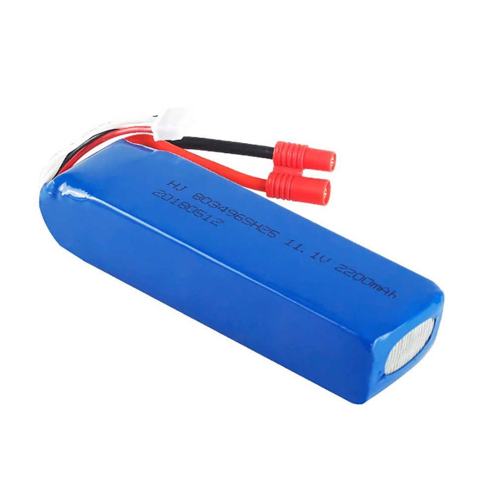 Bateria 3s 11,1 V 2200 mah Bateria Lipo803496 Ładowarka 7,4 V 11,1 V do części zamiennych do quadcoptera Bayangtoys X16 X21 X22 11,1 V