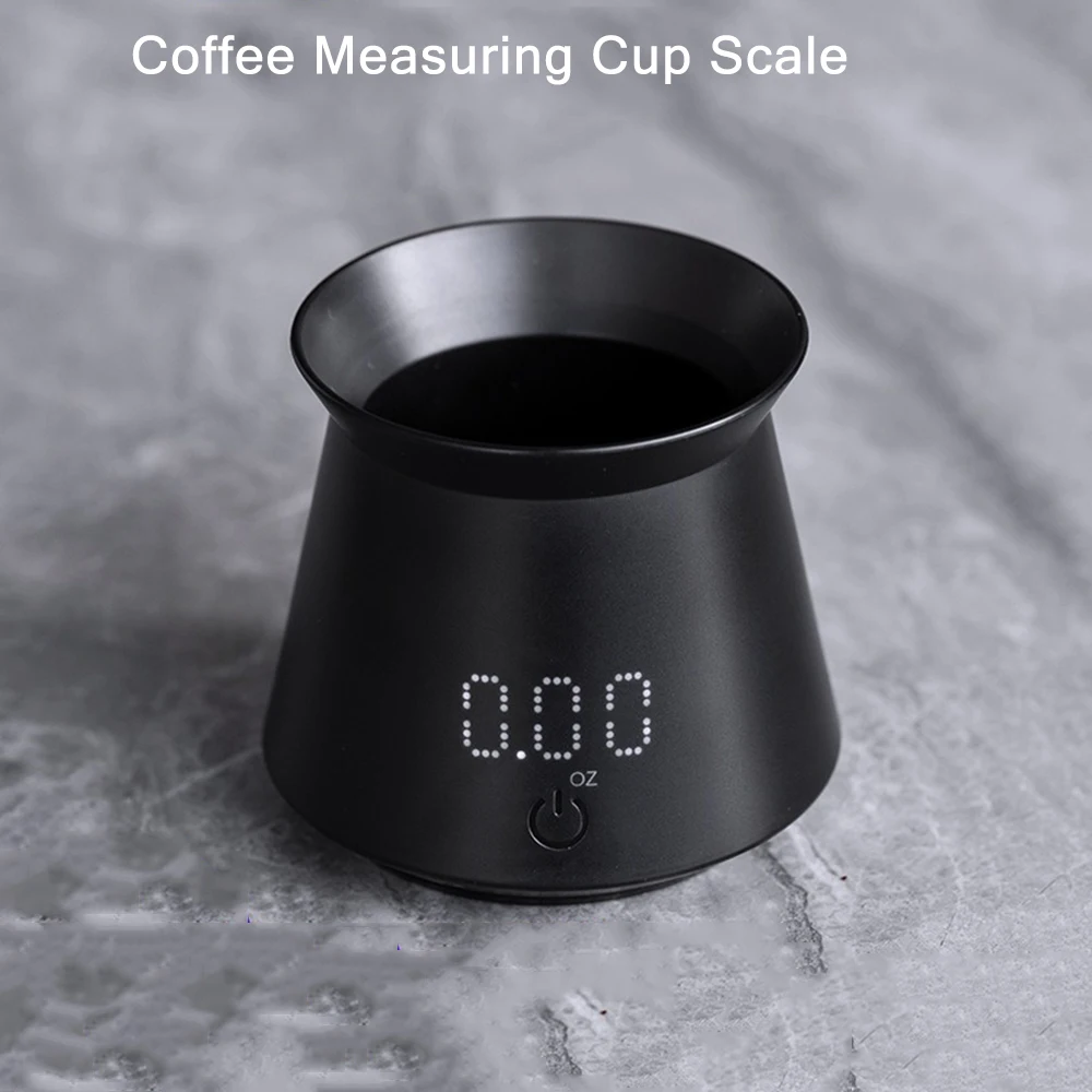 Mini Italian Espresso Measuring Cup Scale Home Waterproof Portable Coffee Bean Scale High-Precision Electronic Coffee Scale