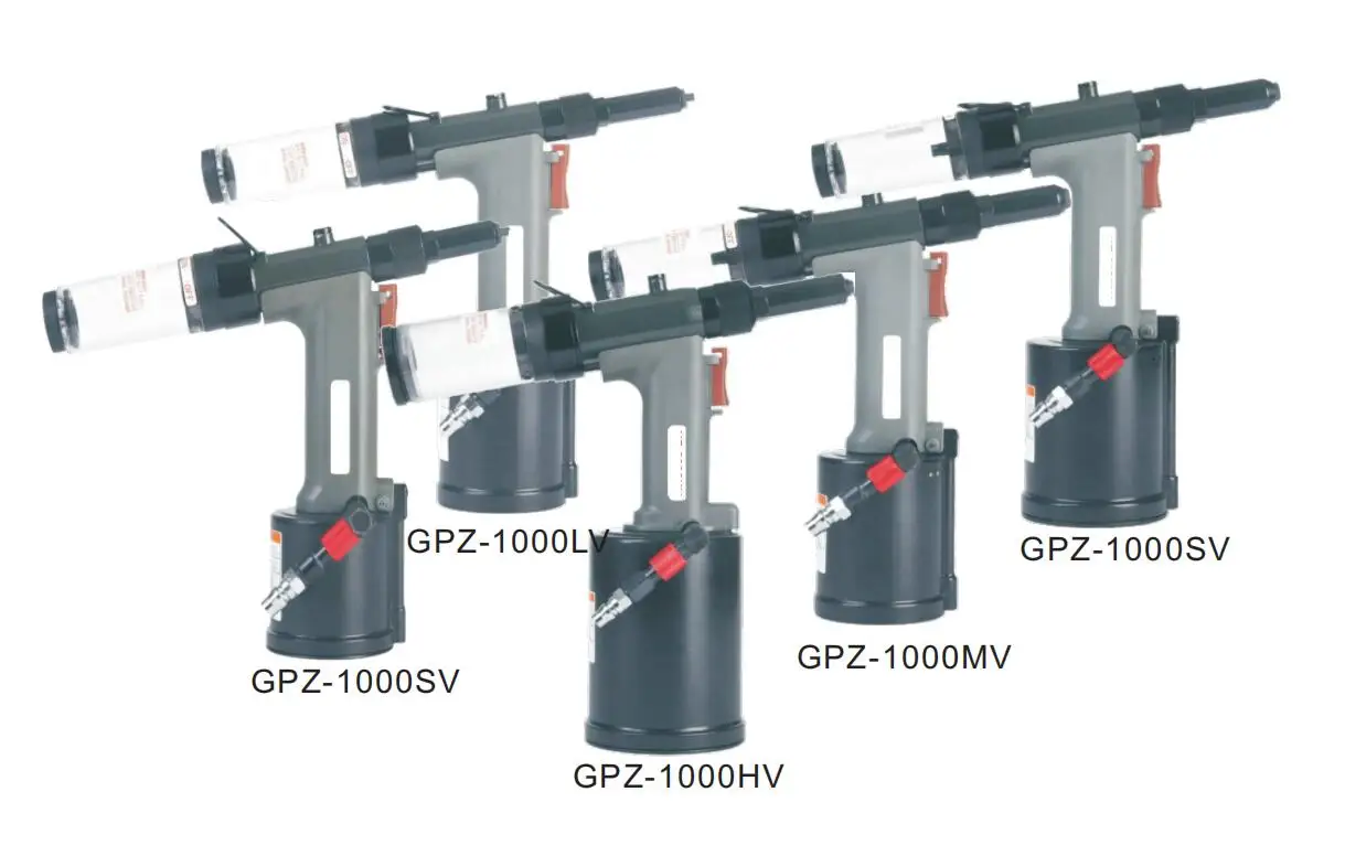 Self-Piercing Pop Rivet Gun with Air Compressor for Air Riveters