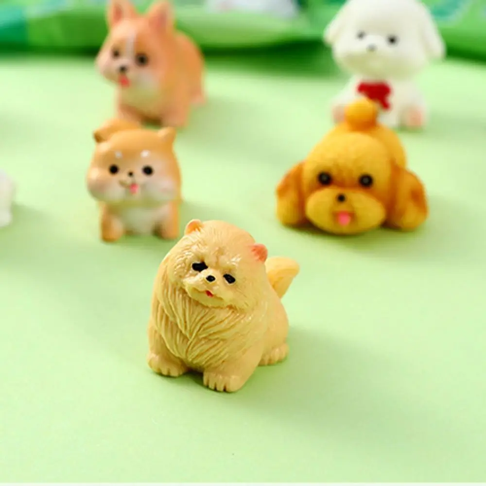 Child's Day Fake Candy Rabbit Model Action Figure Miniature Simulation Animal Toys Kawaii Play Doll Mini Dog Model Holiday Gifts