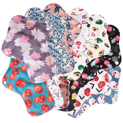 [AIO] Cloth Menstrual Gaskets Reusable Sanitary Pads for Women S/M/L Washable Panty Liner With Bamboo Charcoal Inner Set