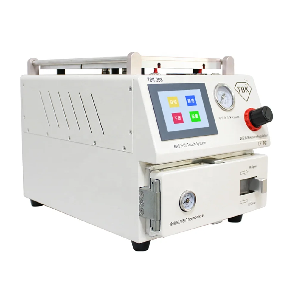 TBK-208 3 in 1 10.9 inch LCD Screen Vacuum Laminating Machine, Defoaming Bubble remover, LCD Glass Separating Machine