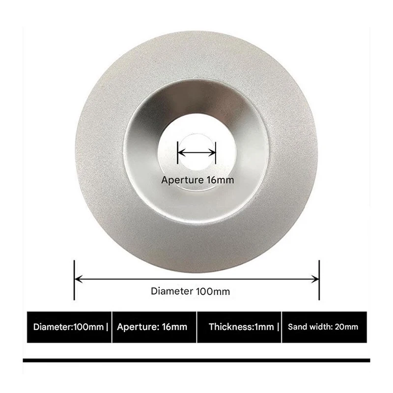 1PC Diamond Glass Grinding Blade Tile Polishing Disc Cutting Blades for Angle Grinder Kitchen Knife Scissors Sharpener Tool