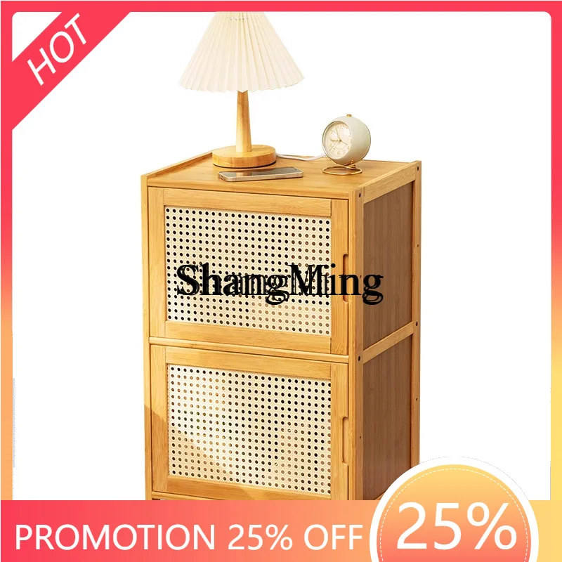 ZYY premium exquisite bedroom bedside table light luxury high-end small household ultra-narrow bedside bedside storage cabinet