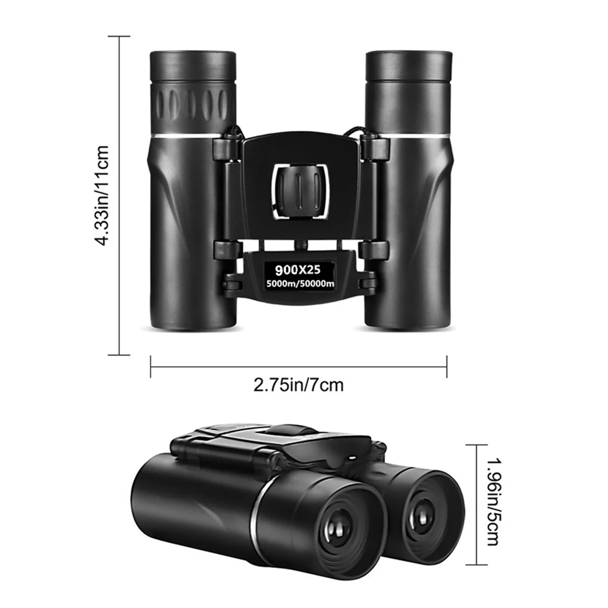 

ABAZJ 900X25 HD Zoom Binoculars Outdoor Landscape Bird HD High-Power Low-Light Night Vision Telescope
