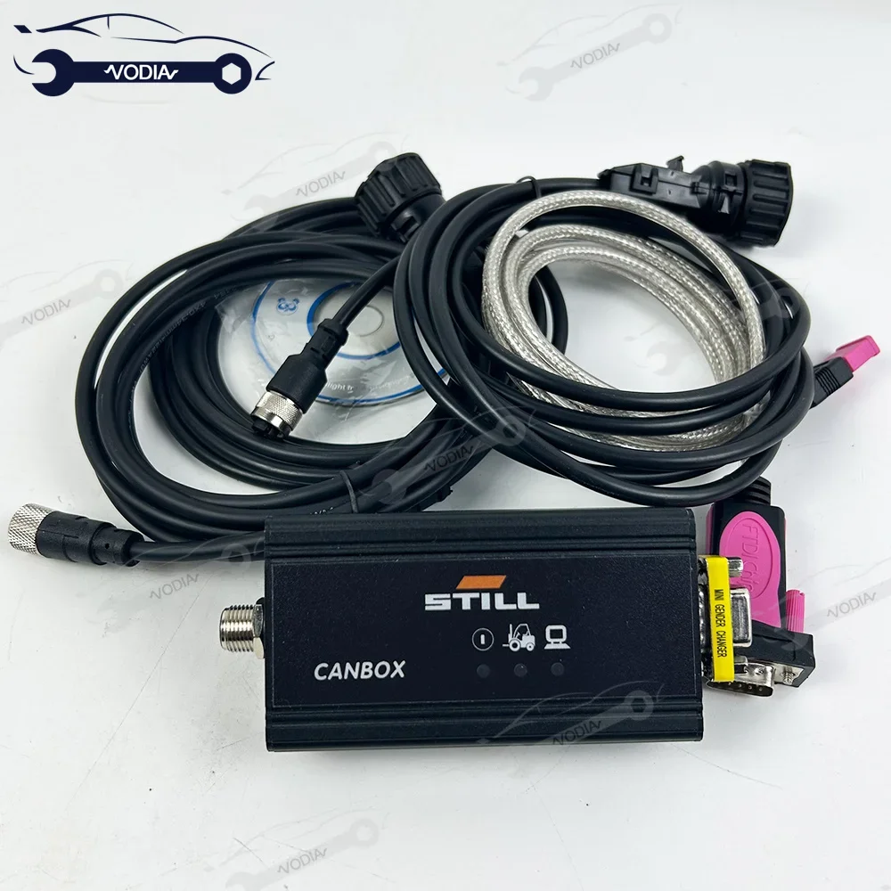 V2024 Forklift For STILL CANBOX OEM Diagnostic Adapter truck box interface diagnostic tool