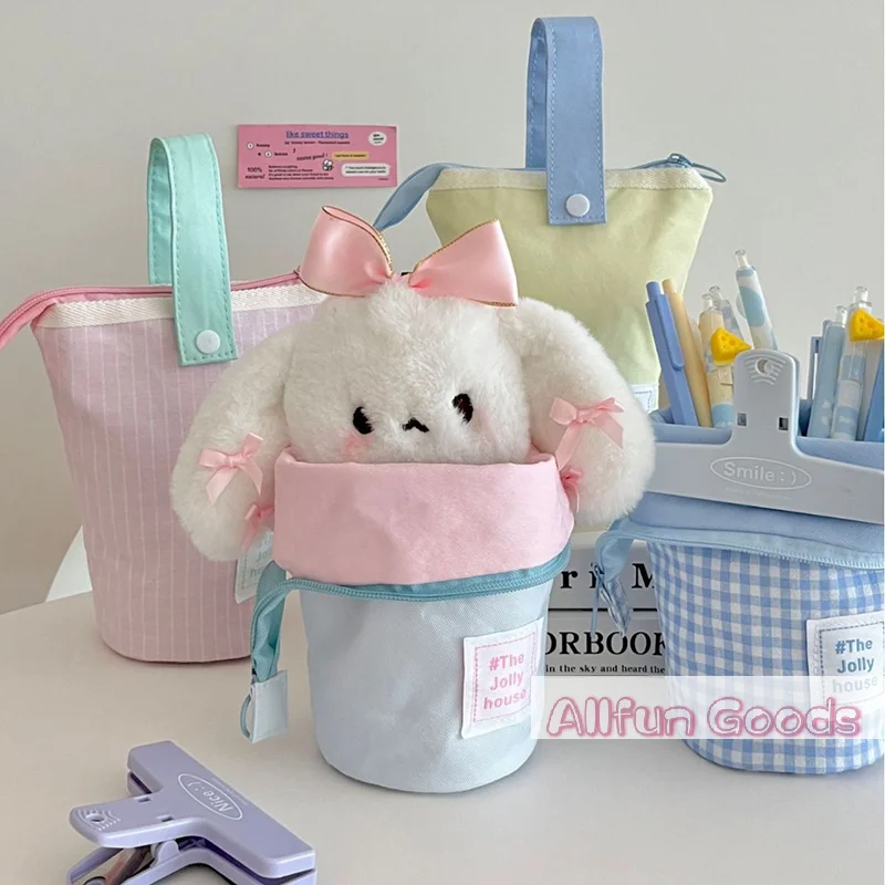 [TG835]Kawaii Big Capacity Pencil Case Pen Storage Bag Cute Pencil Punch Back To School Kids Gift Stationery Supplies