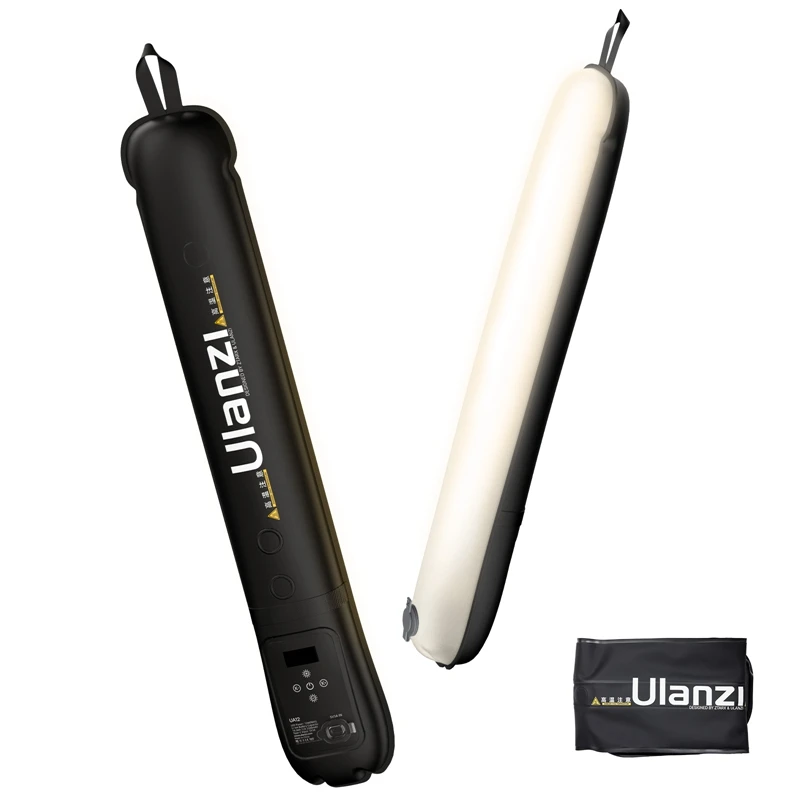 Ulanzi portátil Air Tube Light Stick, Bi-Color para Retrato Fotografia Livestreaming, UA12, CCT, TPU, Light Stick, 12W, 2700K-6500K